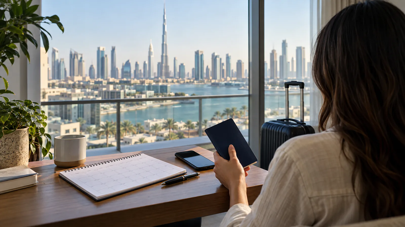 ผู้เดินทางตรวจเอกสารวีซ่าพำนัก UAE และประวัติการเดินทาง